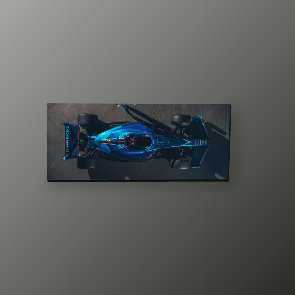 Williams Racing Azul | Cuadro decorativo de Monkey Canvas