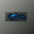 Williams Racing Azul | Cuadro decorativo de Monkey Canvas