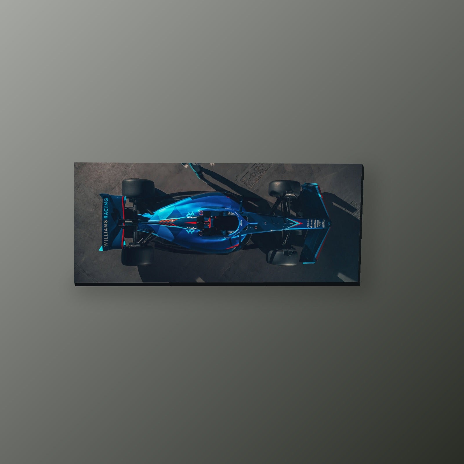 Williams Racing Azul | Cuadro decorativo de Monkey Canvas