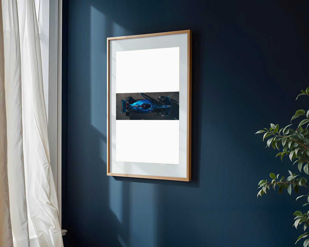 Williams Racing Azul | Cuadro decorativo de Monkey Canvas