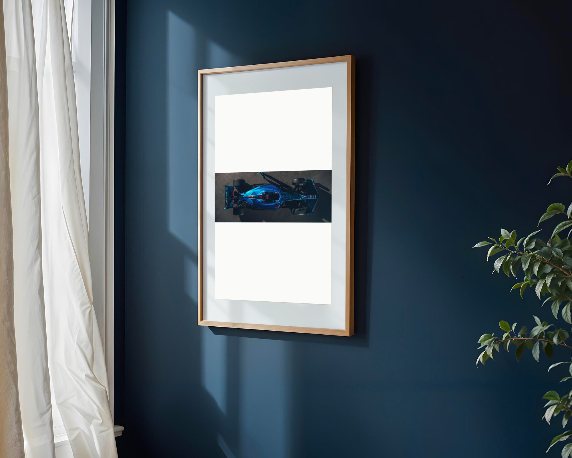 Williams Racing Azul | Cuadro decorativo de Monkey Canvas