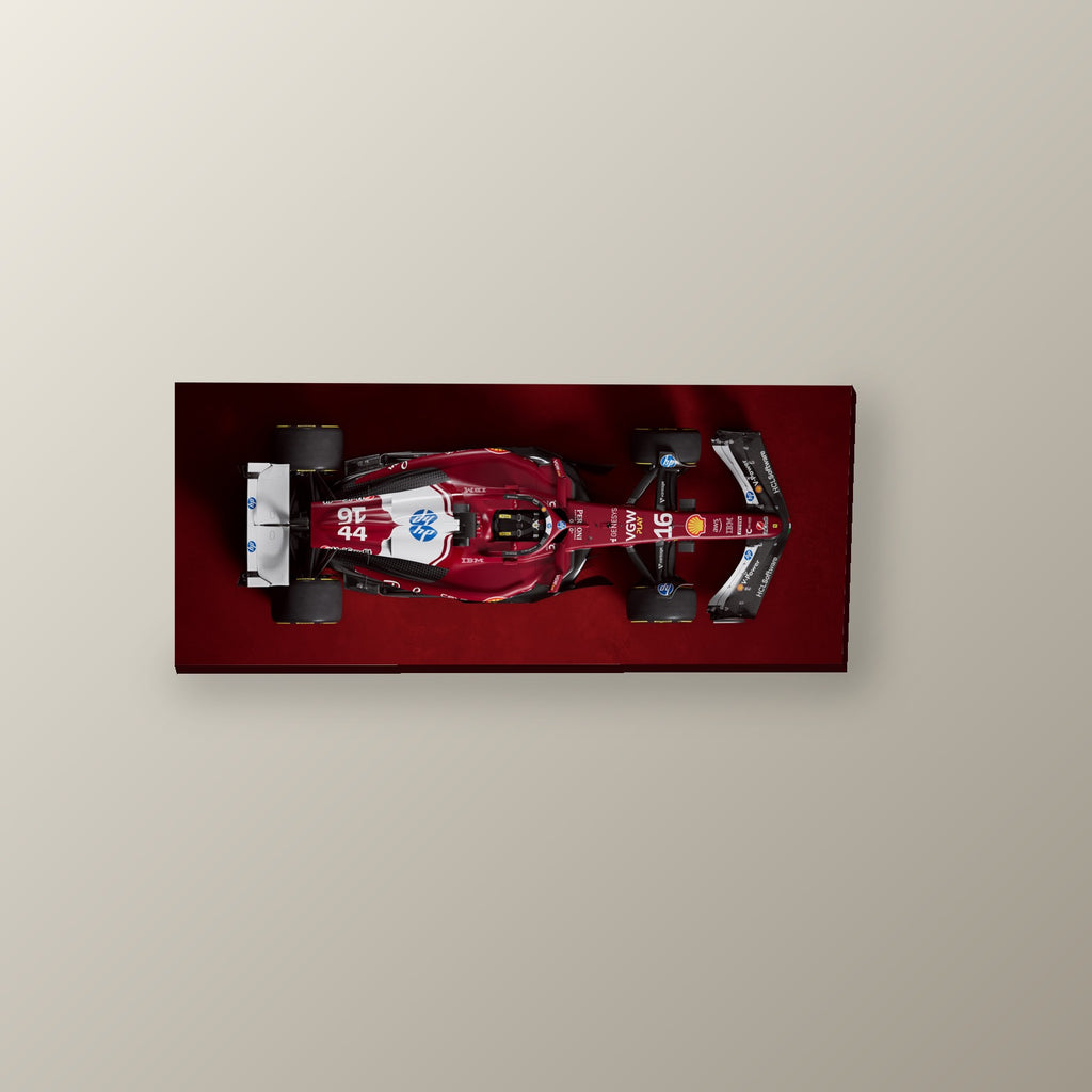 Ferrari HP Rojo | Cuadro decorativo de Monkey Canvas
