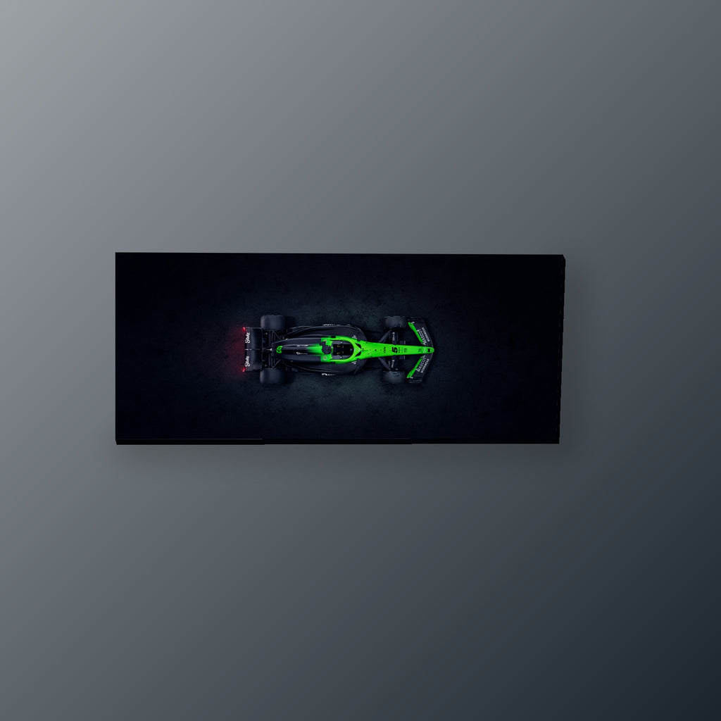 Sauber Verde Neon | Cuadro decorativo de Monkey Canvas