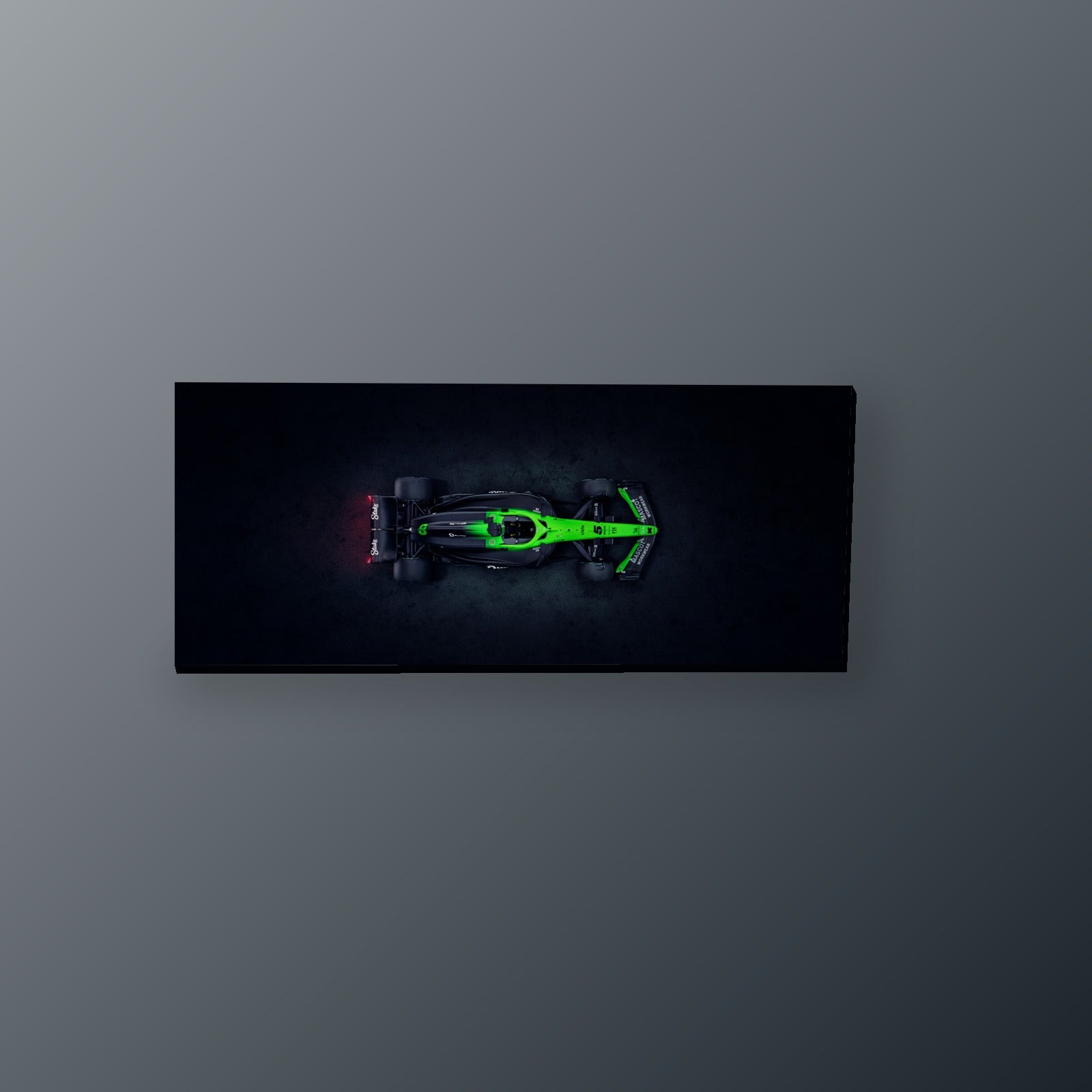 Sauber Verde Neon | Cuadro decorativo de Monkey Canvas