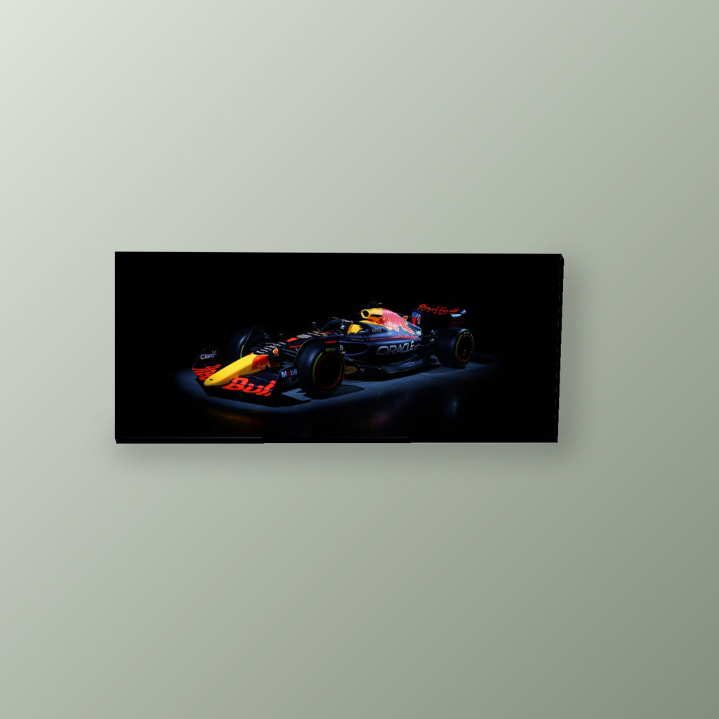Red Bull en la Sombra | Cuadro decorativo de Monkey Canvas