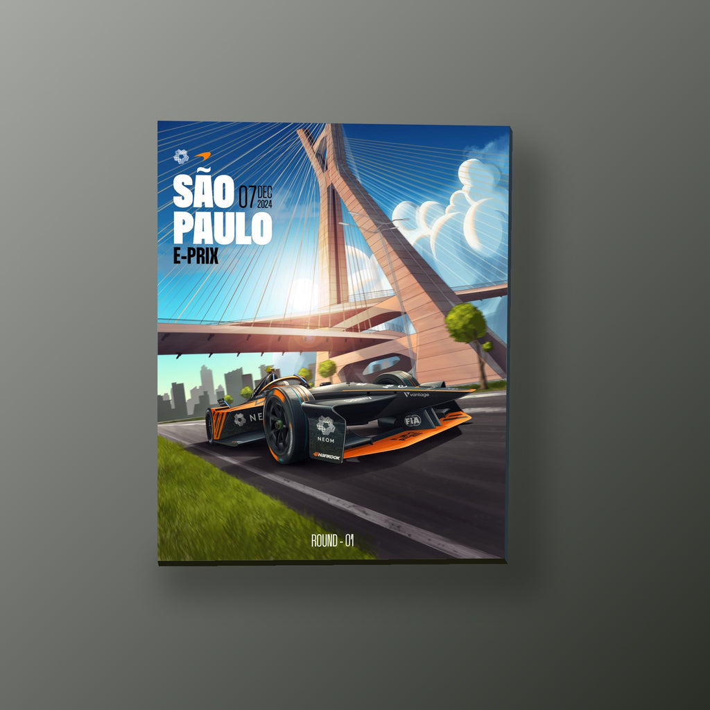 Puente de Sao Paulo | Cuadro decorativo de Monkey Canvas