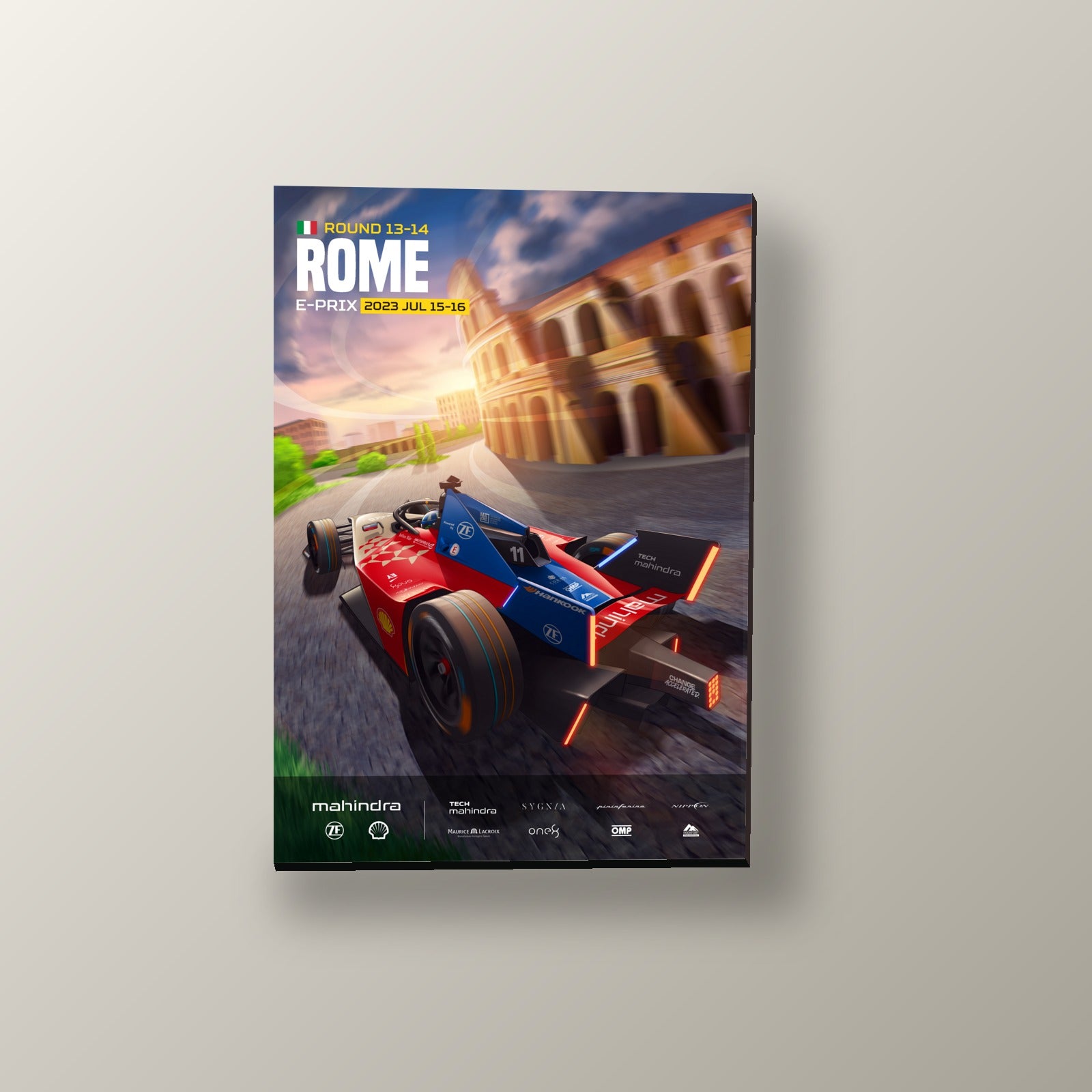 Coliseo Romano | Cuadro decorativo de Monkey Canvas