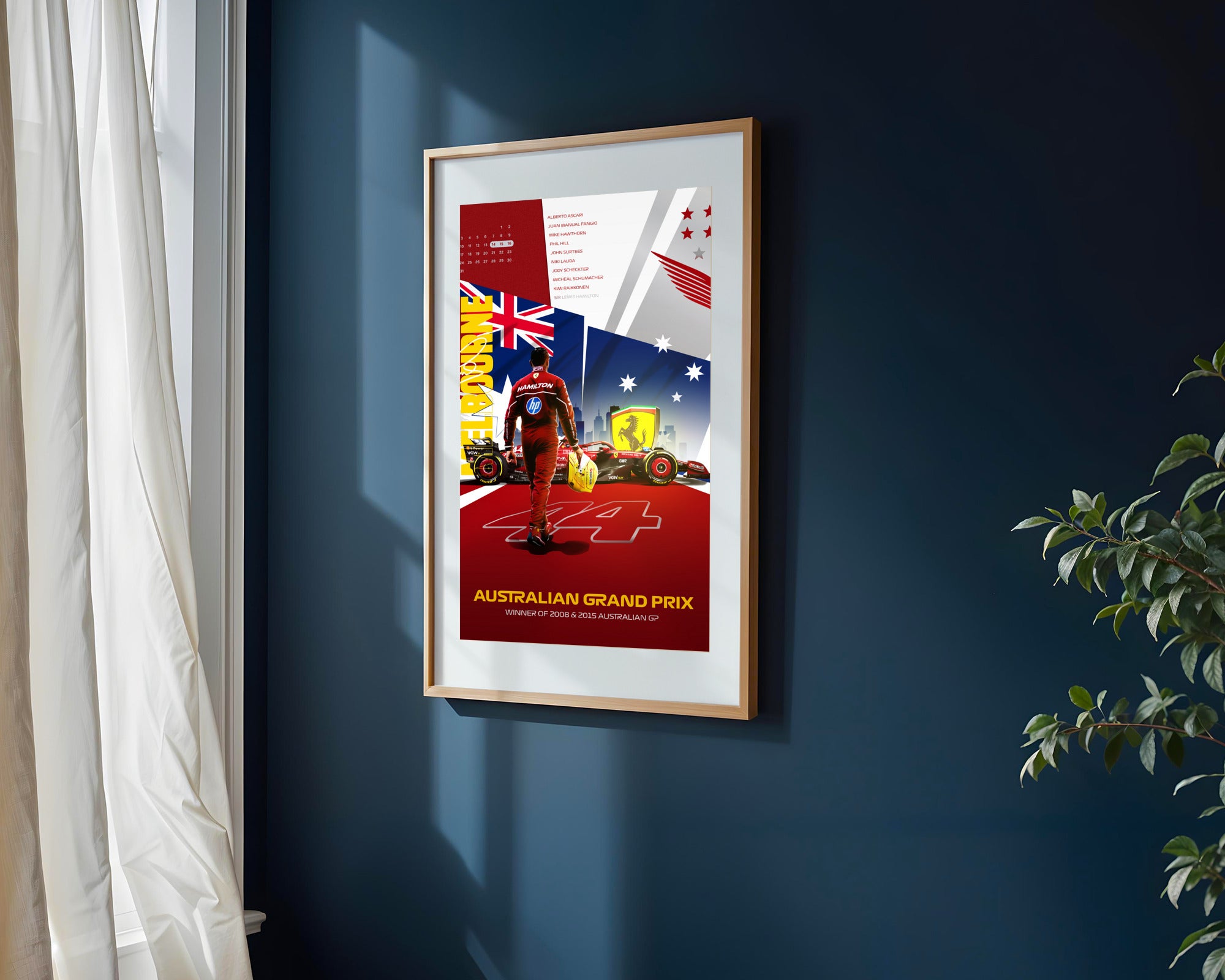 Leyendas de Ferrari | Cuadro decorativo de Monkey Canvas