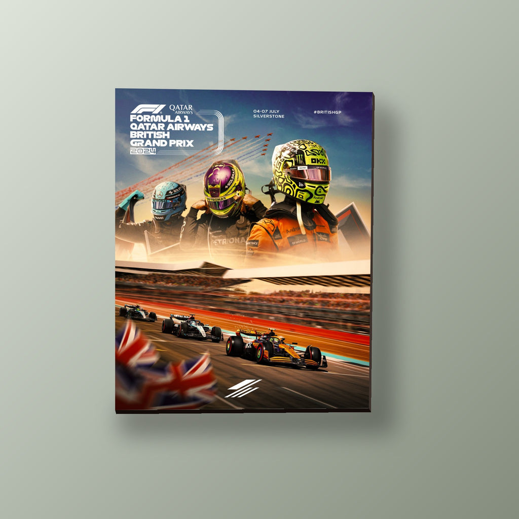 Podio en Silverstone | Cuadro decorativo de Monkey Canvas