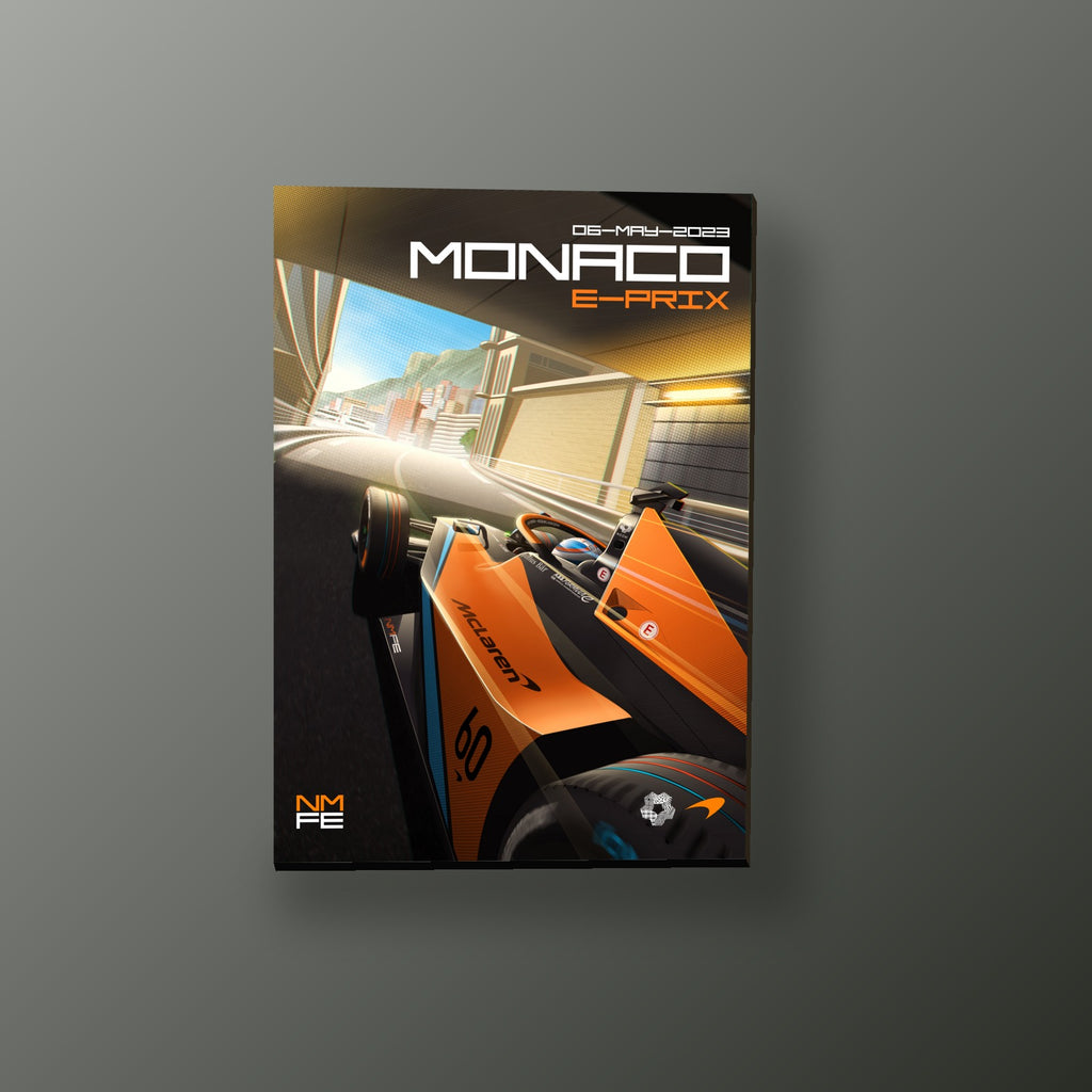 McLaren en Monaco | Cuadro decorativo de Monkey Canvas
