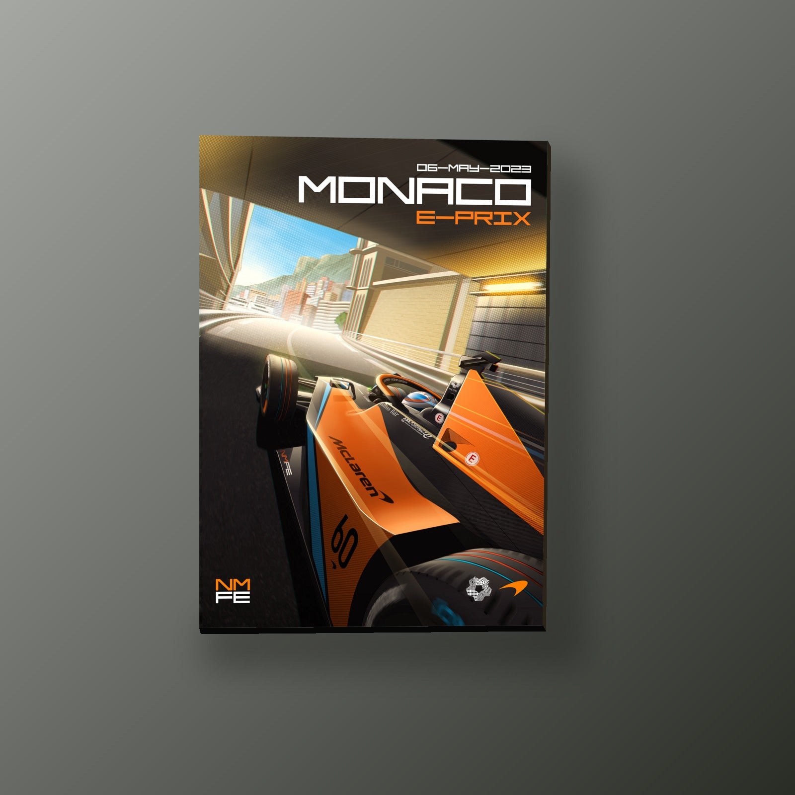 McLaren en Monaco | Cuadro decorativo de Monkey Canvas
