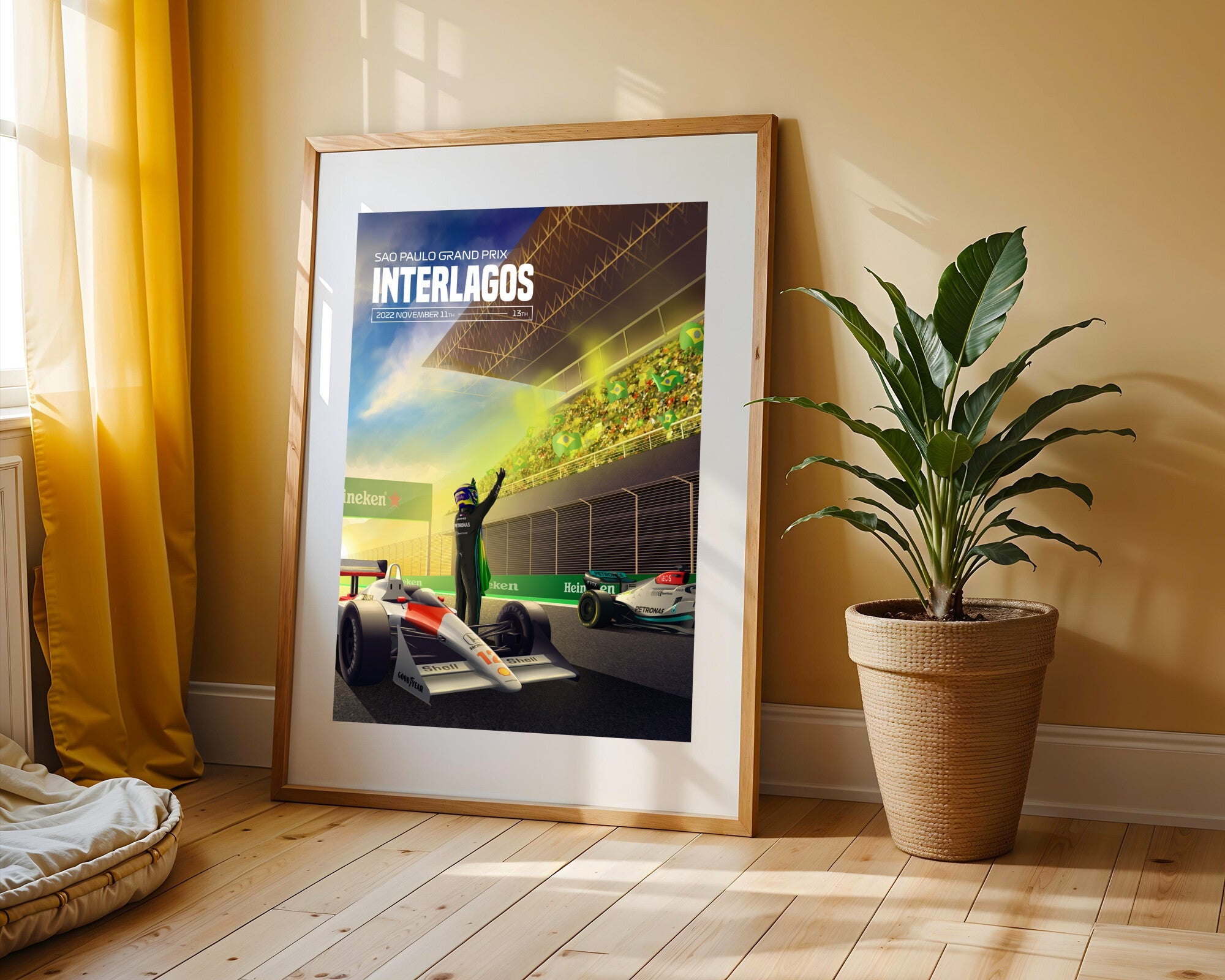 Homenaje a Interlagos | Cuadro decorativo de Monkey Canvas
