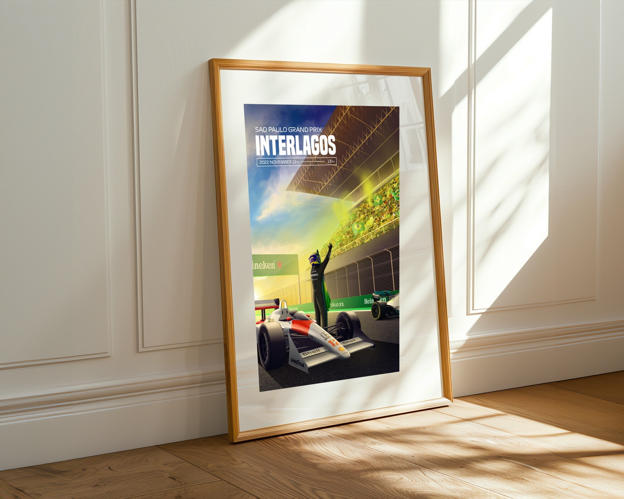 Homenaje a Interlagos | Cuadro decorativo de Monkey Canvas