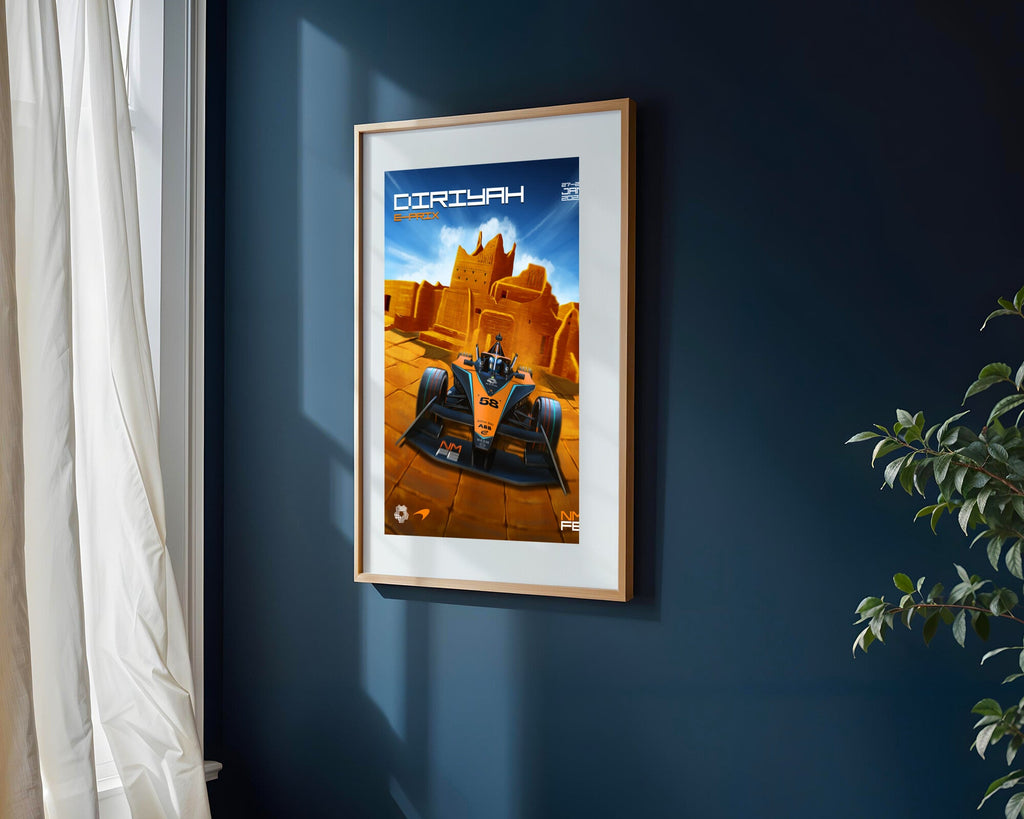 Castillo de Diriyah | Cuadro decorativo de Monkey Canvas