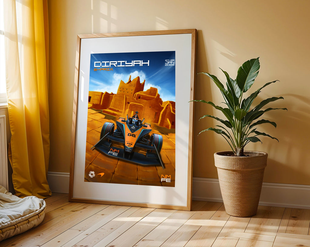 Castillo de Diriyah | Cuadro decorativo de Monkey Canvas