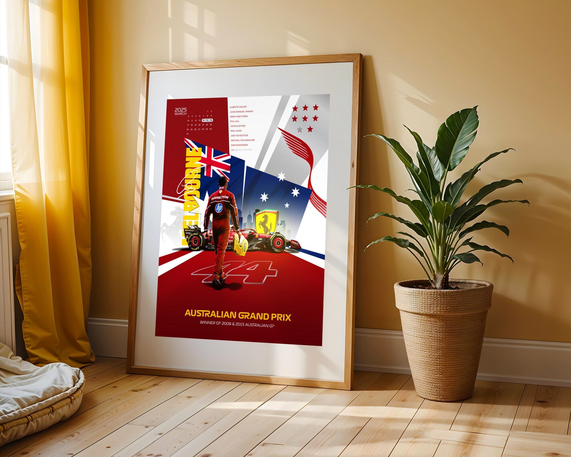 Leyendas de Ferrari | Cuadro decorativo de Monkey Canvas