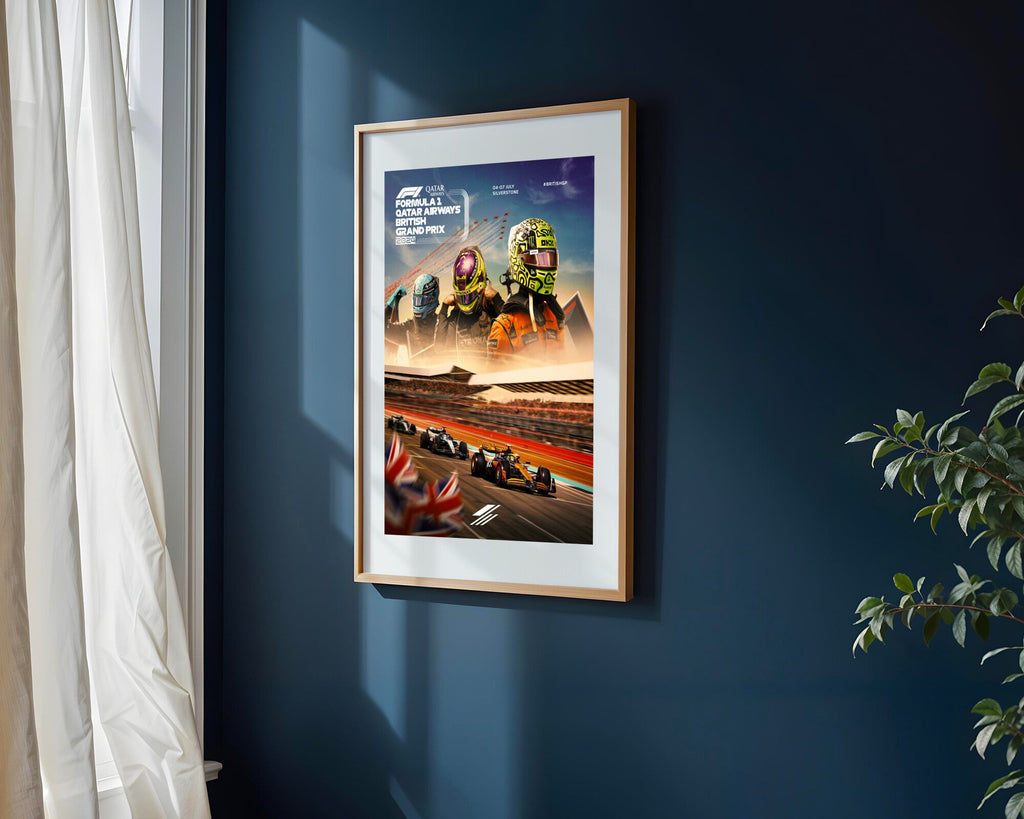 Podio en Silverstone | Cuadro decorativo de Monkey Canvas