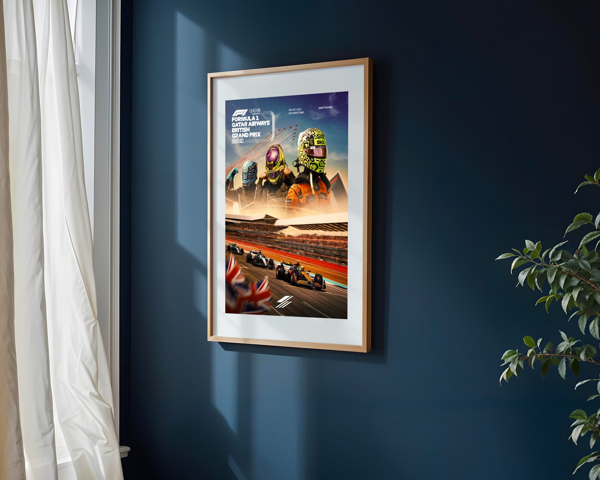 Podio en Silverstone | Cuadro decorativo de Monkey Canvas
