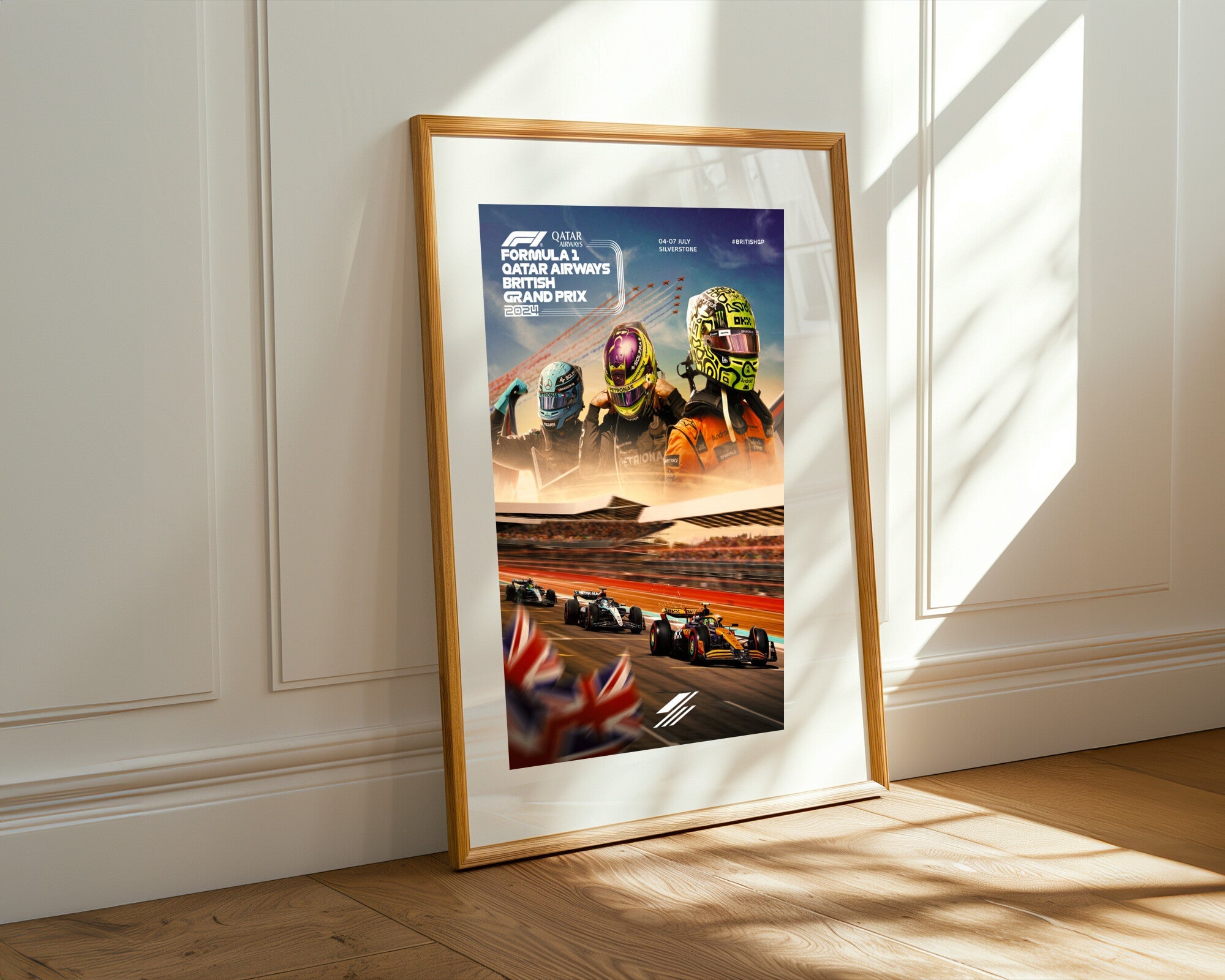Podio en Silverstone | Cuadro decorativo de Monkey Canvas