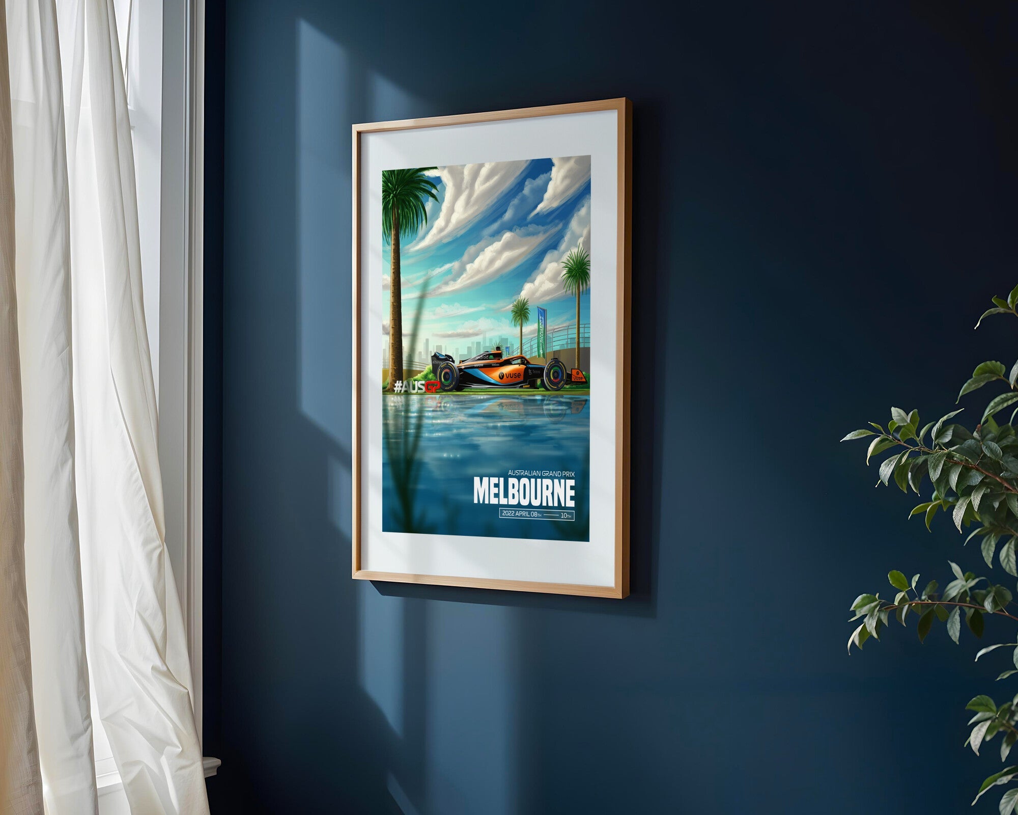 Melbourne Tropical | Cuadro decorativo de Monkey Canvas