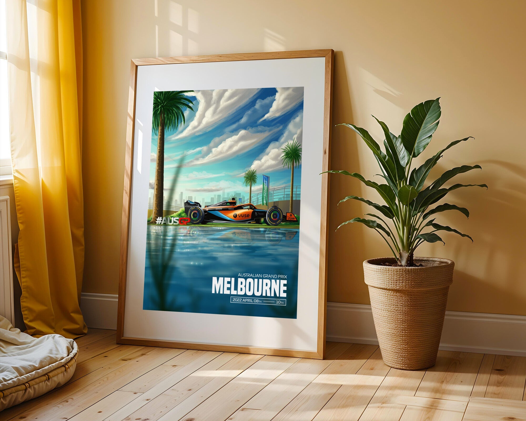 Melbourne Tropical | Cuadro decorativo de Monkey Canvas
