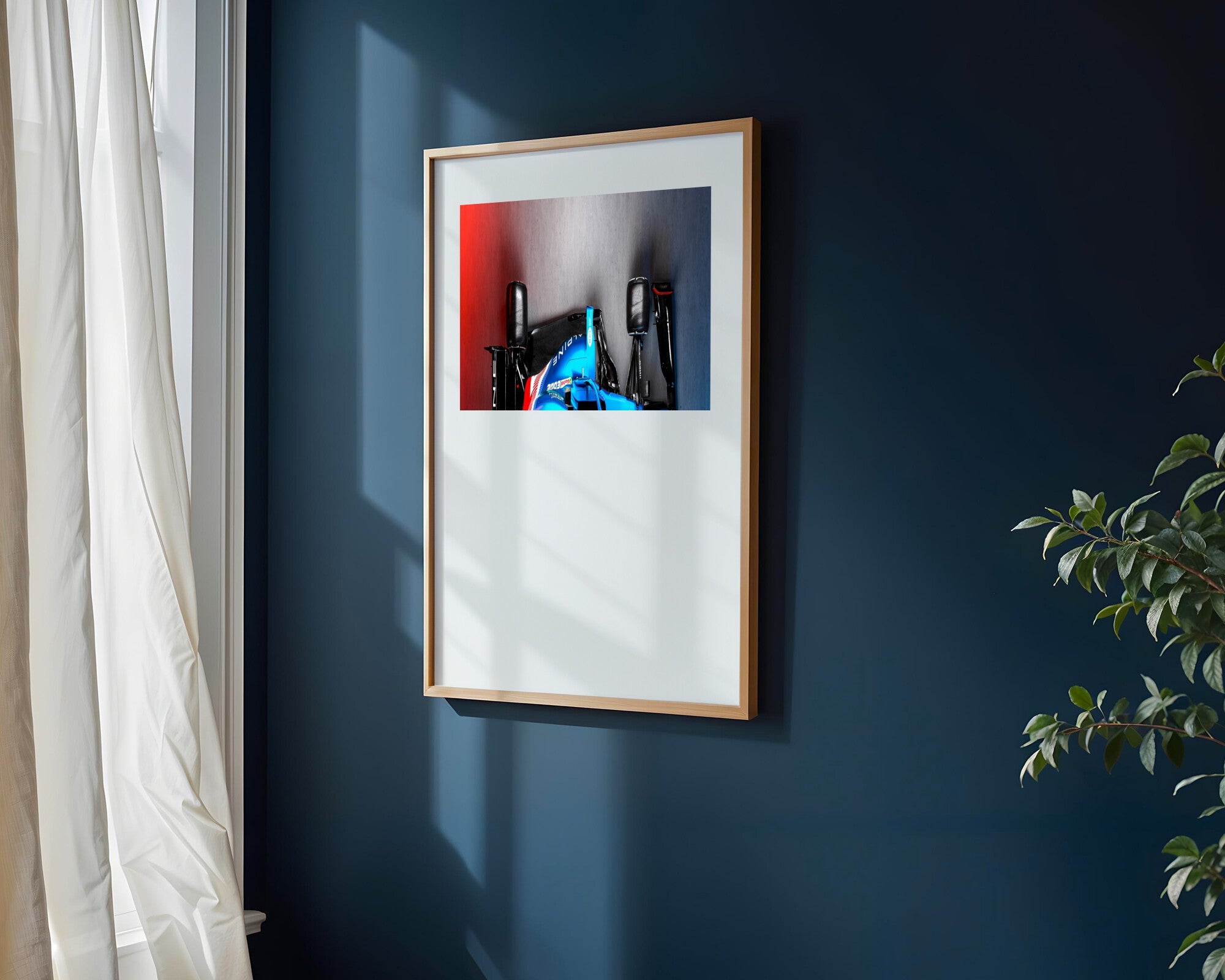 Alpine Clasico Azul | Cuadro decorativo de Monkey Canvas