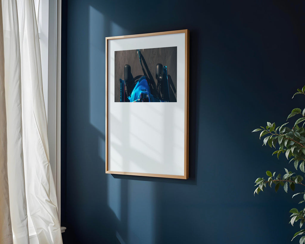 Williams Racing Azul | Cuadro decorativo de Monkey Canvas