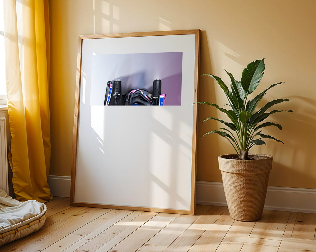 Alpine BWT Rosa | Cuadro decorativo de Monkey Canvas