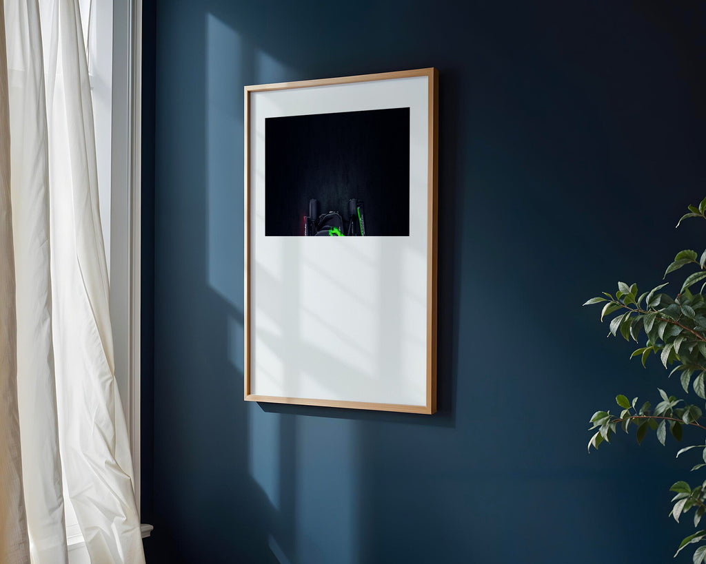 Sauber Verde Neon | Cuadro decorativo de Monkey Canvas