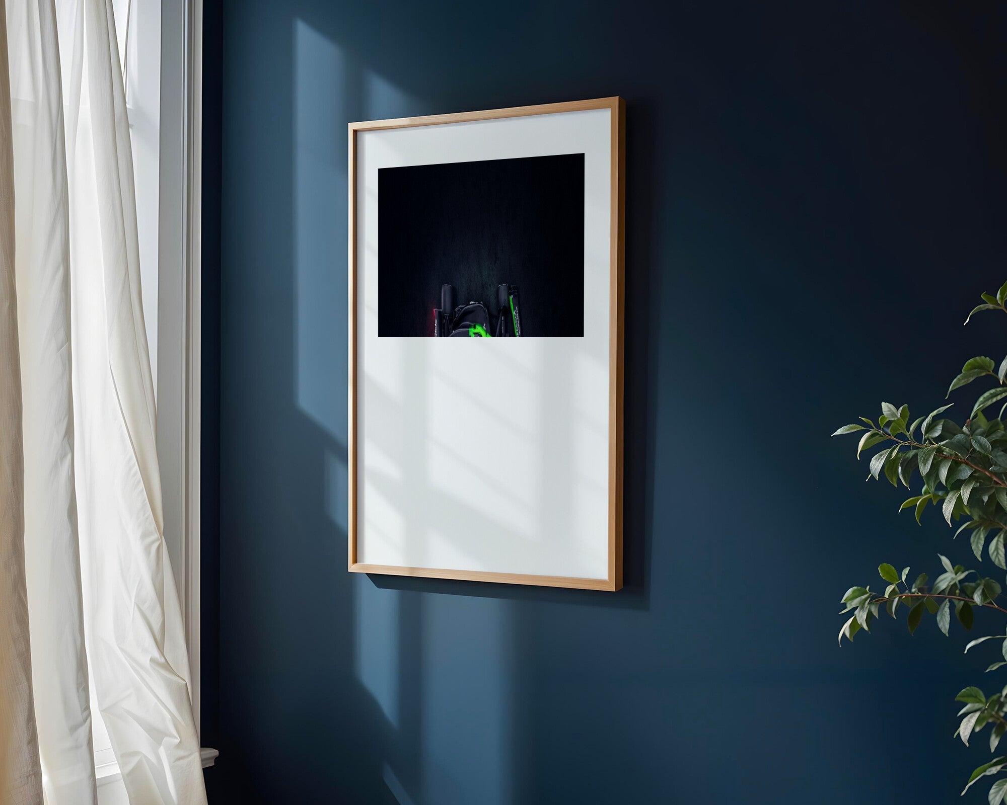 Sauber Verde Neon | Cuadro decorativo de Monkey Canvas