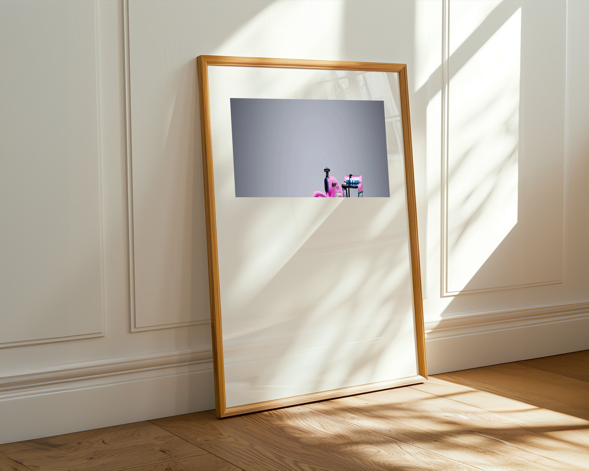 Alpine Rosa en Pista | Cuadro decorativo de Monkey Canvas