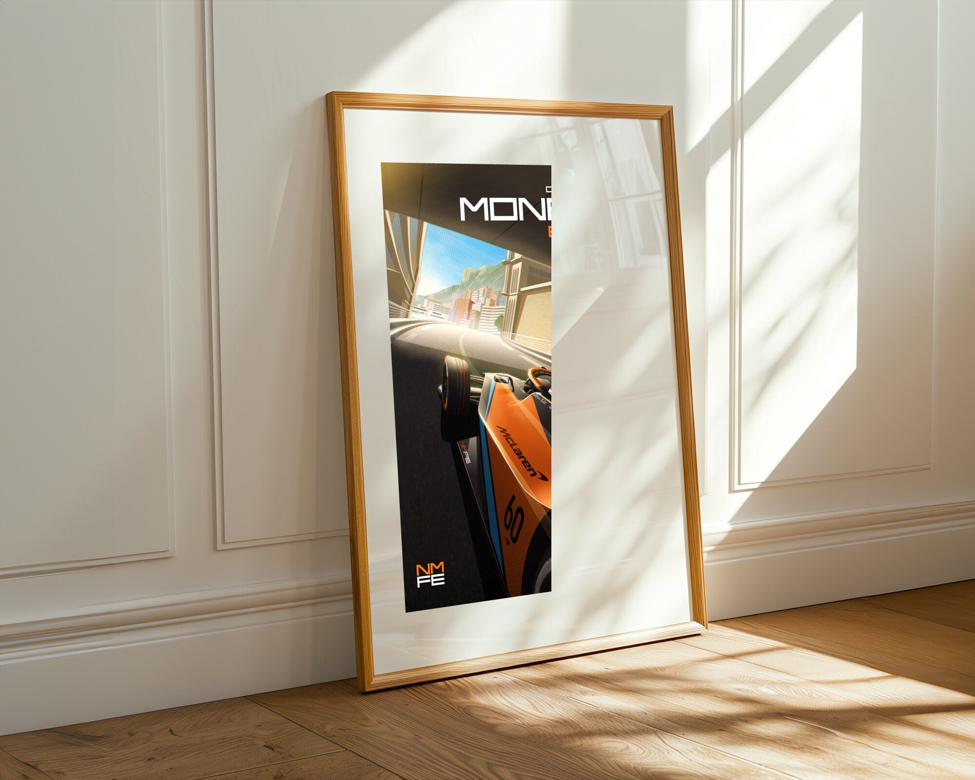 McLaren en Monaco | Cuadro decorativo de Monkey Canvas
