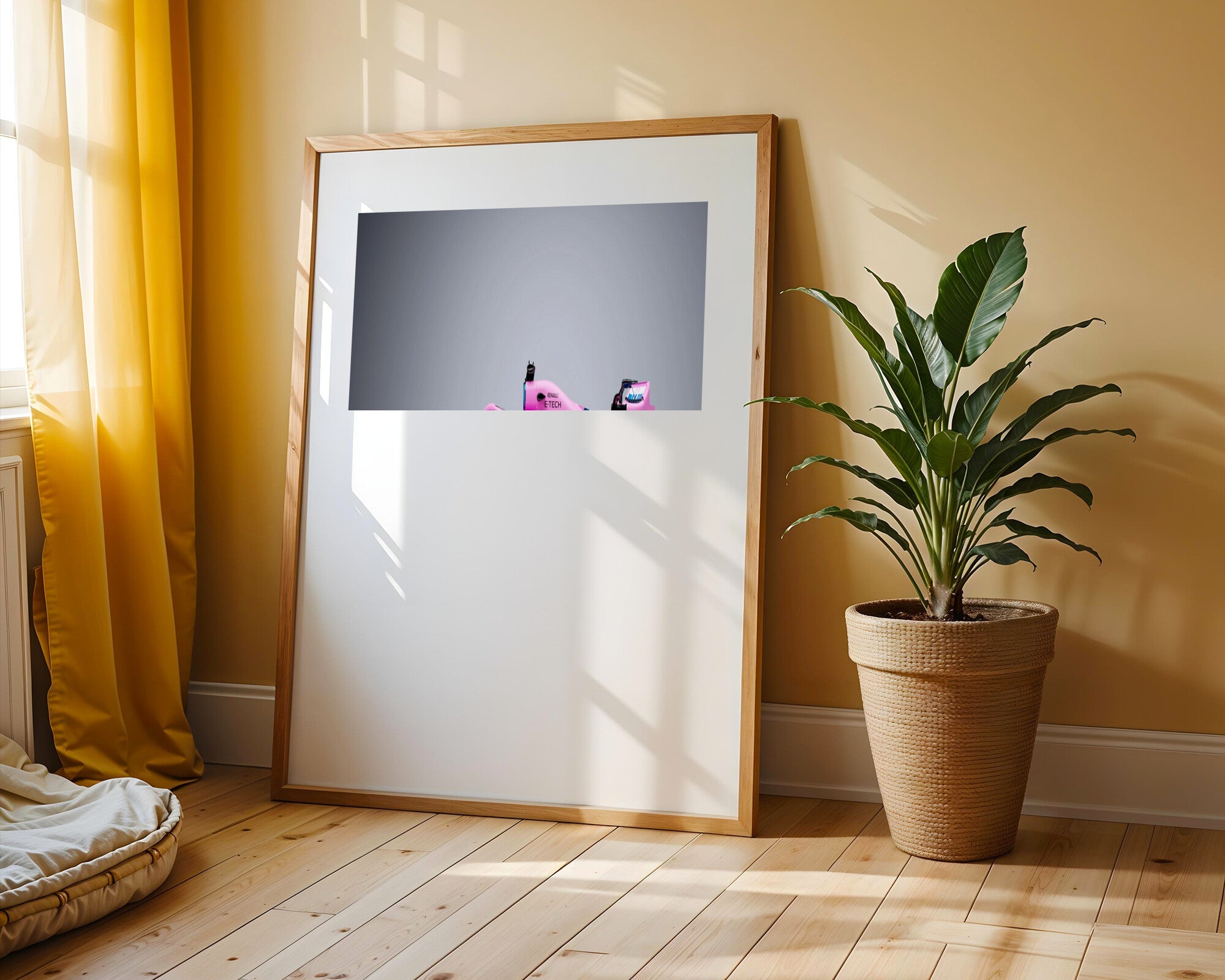 Alpine Mapfre Rosa | Cuadro decorativo de Monkey Canvas