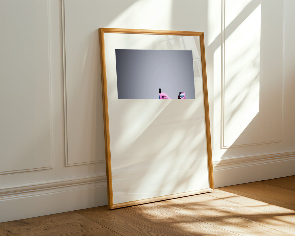 Alpine Mapfre Rosa | Cuadro decorativo de Monkey Canvas