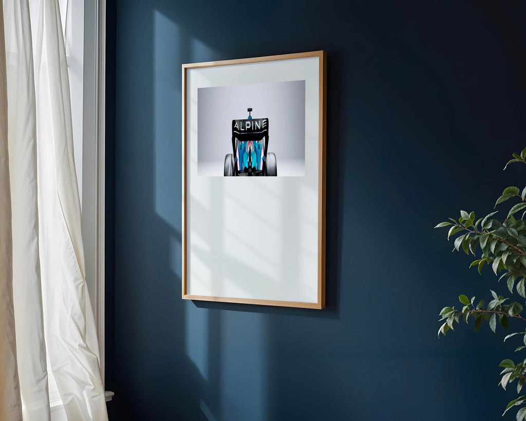 Alpine Aleron Trasero | Cuadro decorativo de Monkey Canvas