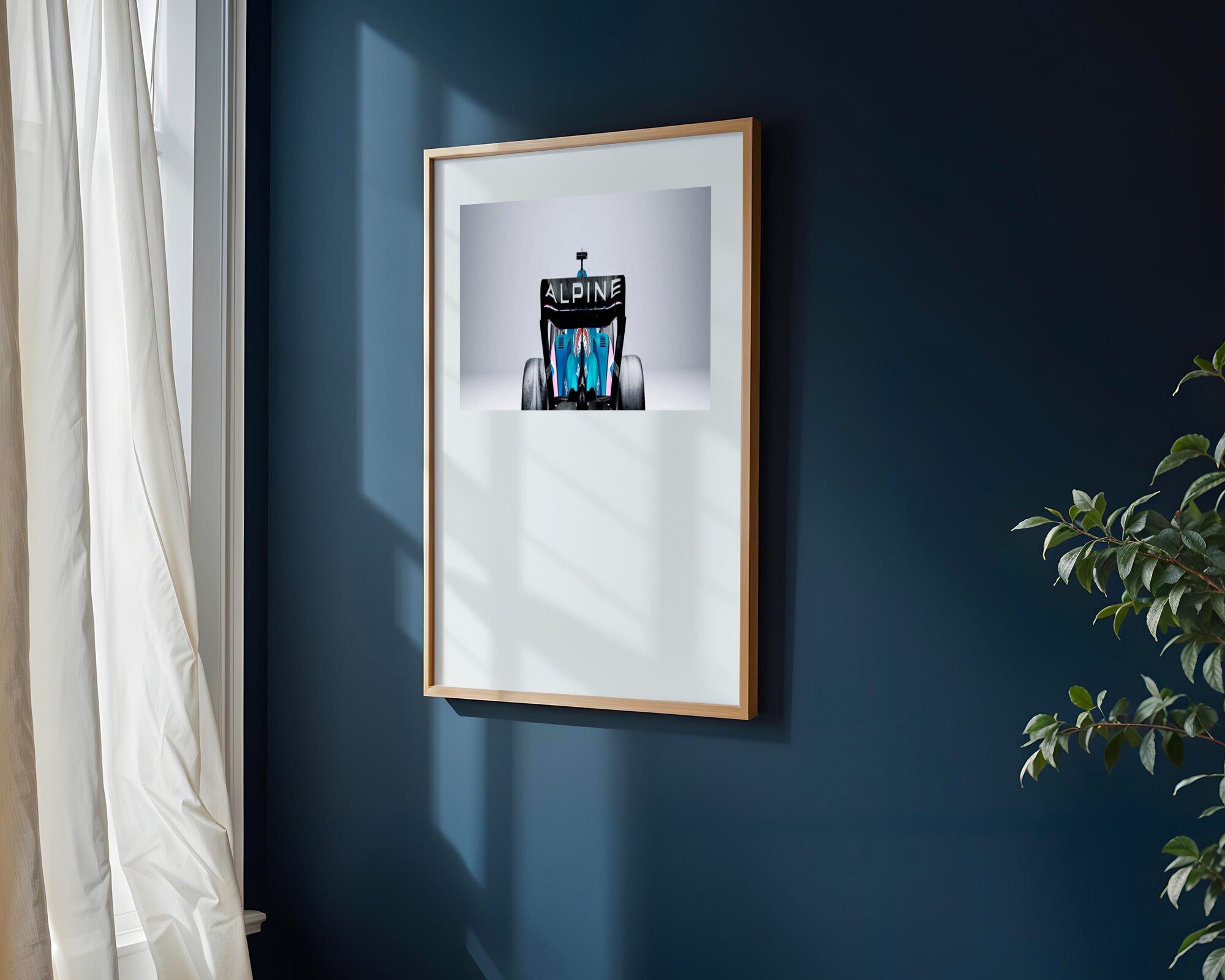 Alpine Aleron Trasero | Cuadro decorativo de Monkey Canvas
