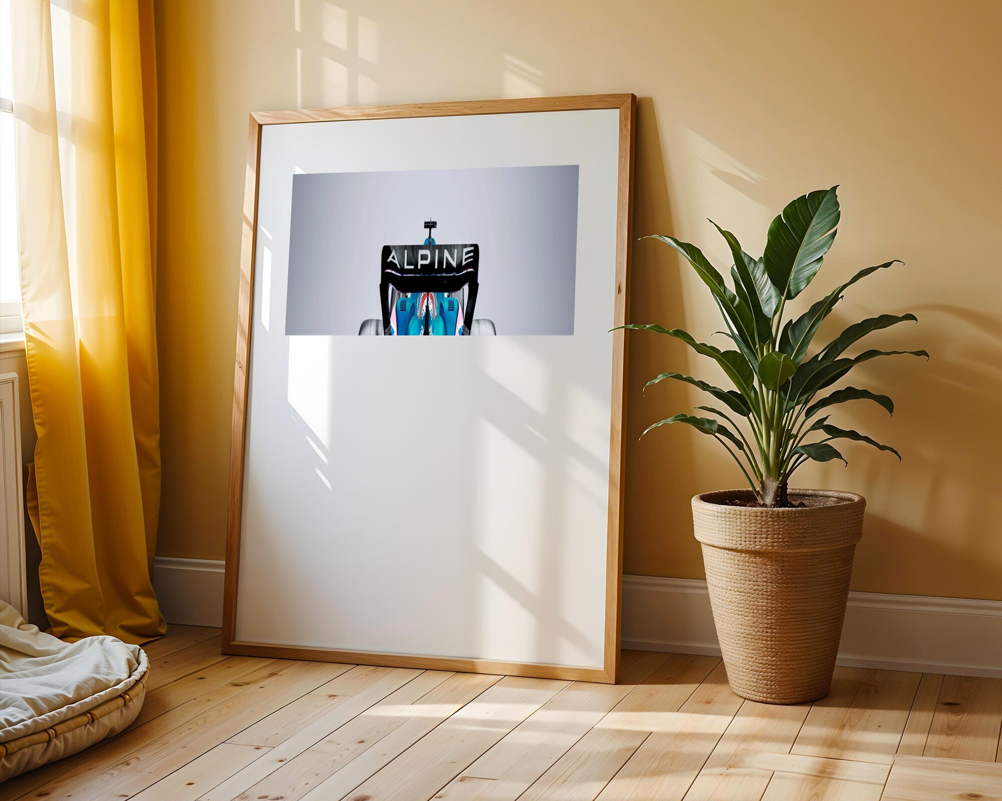 Alpine Aleron Trasero | Cuadro decorativo de Monkey Canvas