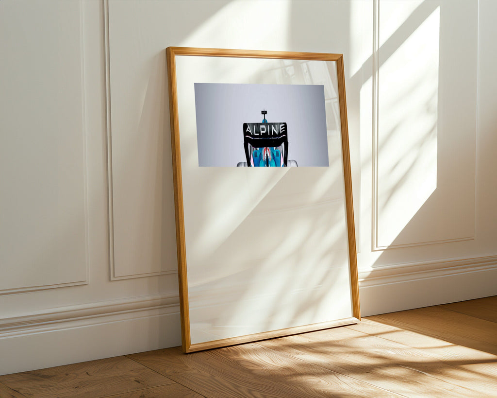 Alpine Aleron Trasero | Cuadro decorativo de Monkey Canvas