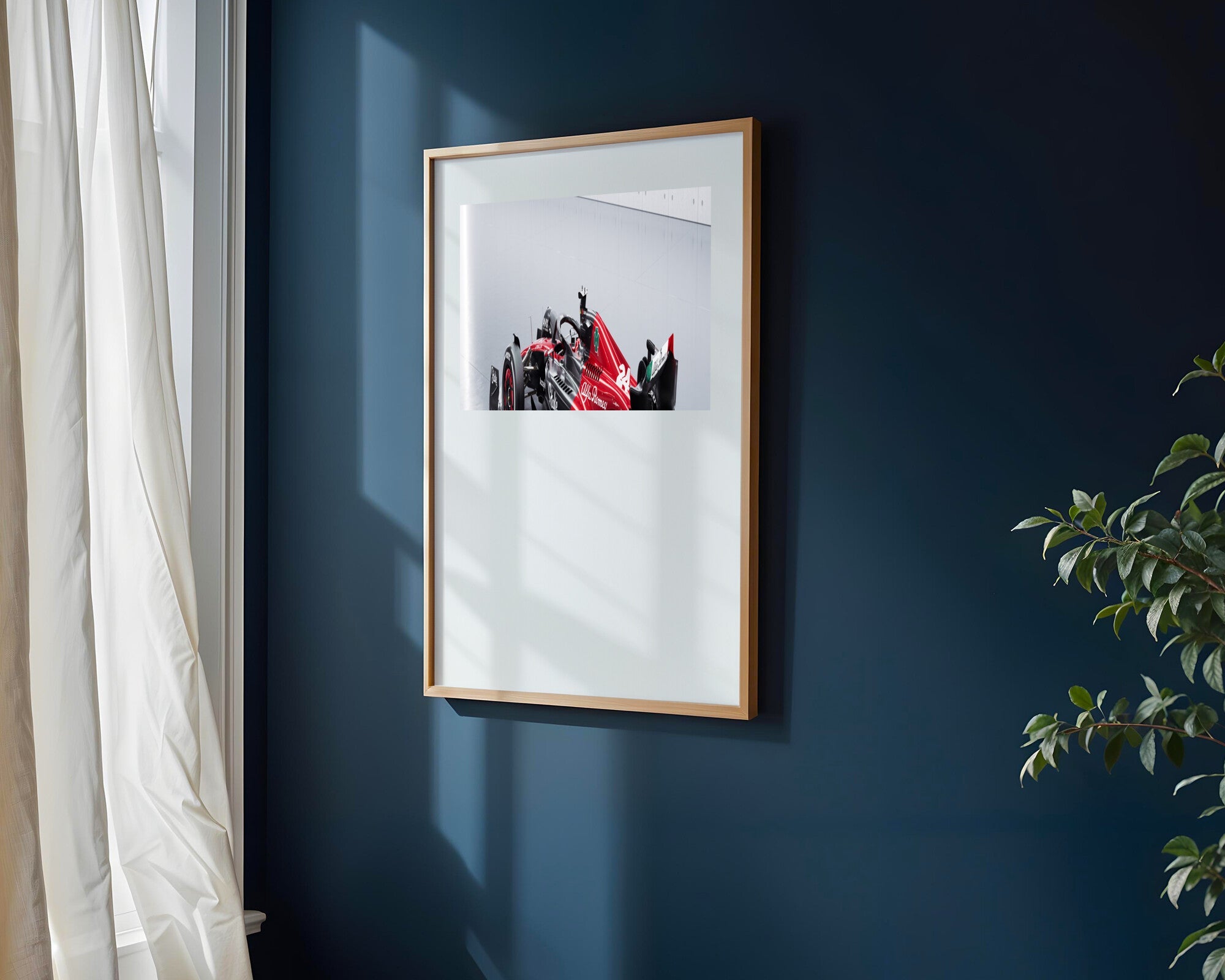 Sauber Stake Rojo | Cuadro decorativo de Monkey Canvas