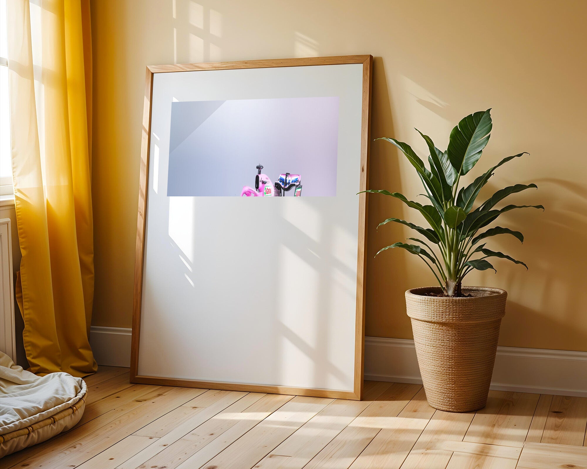 Alpine Rosa Clasico | Cuadro decorativo de Monkey Canvas