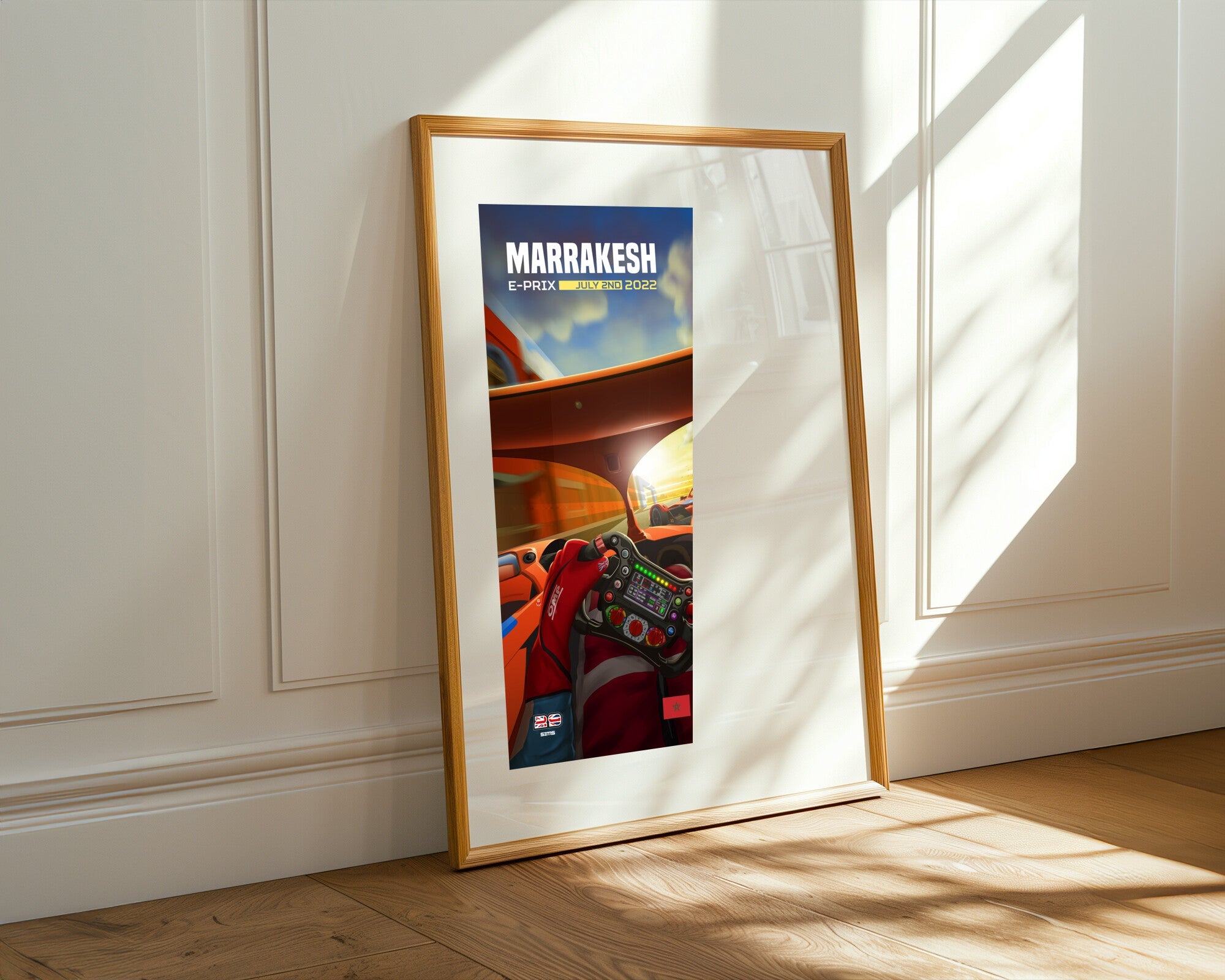 Cabina en Marrakech | Cuadro decorativo de Monkey Canvas