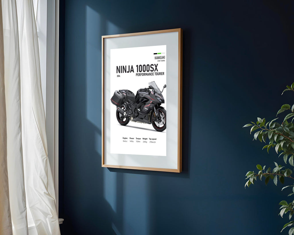 Ninja 1000SX Gran Turismo | Cuadro decorativo de Monkey Canvas