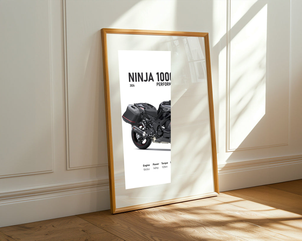 Ninja 1000SX Gran Turismo | Cuadro decorativo de Monkey Canvas