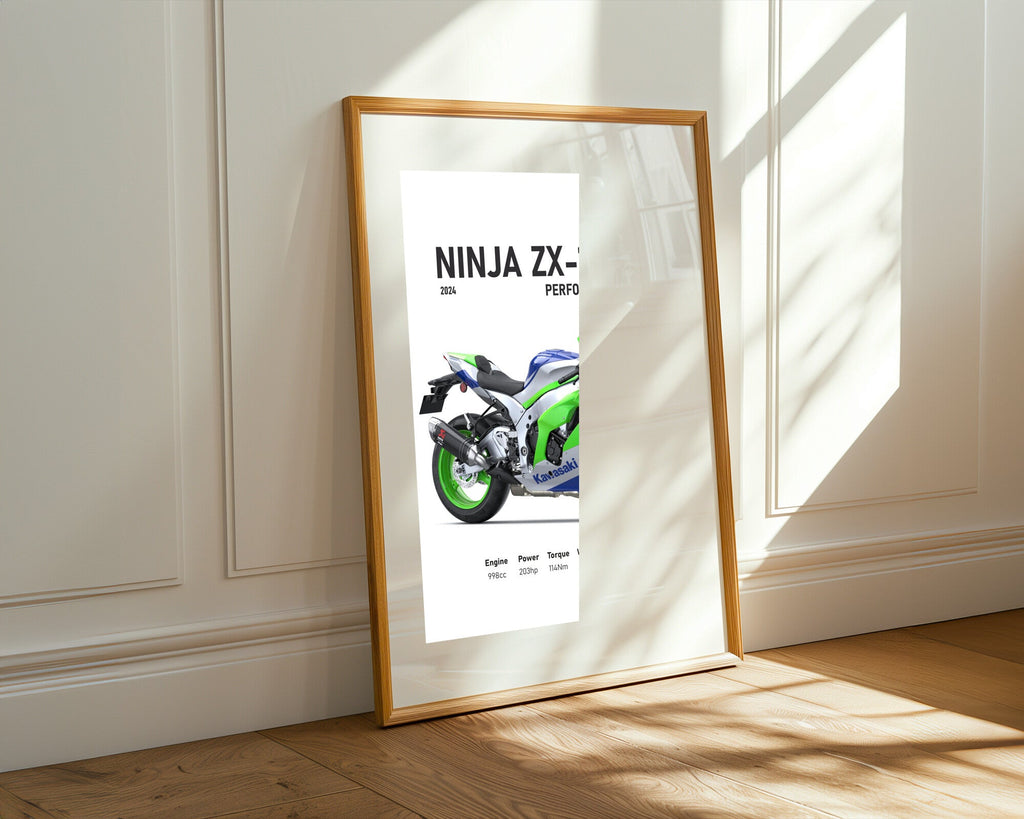 Ninja ZX-10R Aniversario | Cuadro decorativo de Monkey Canvas