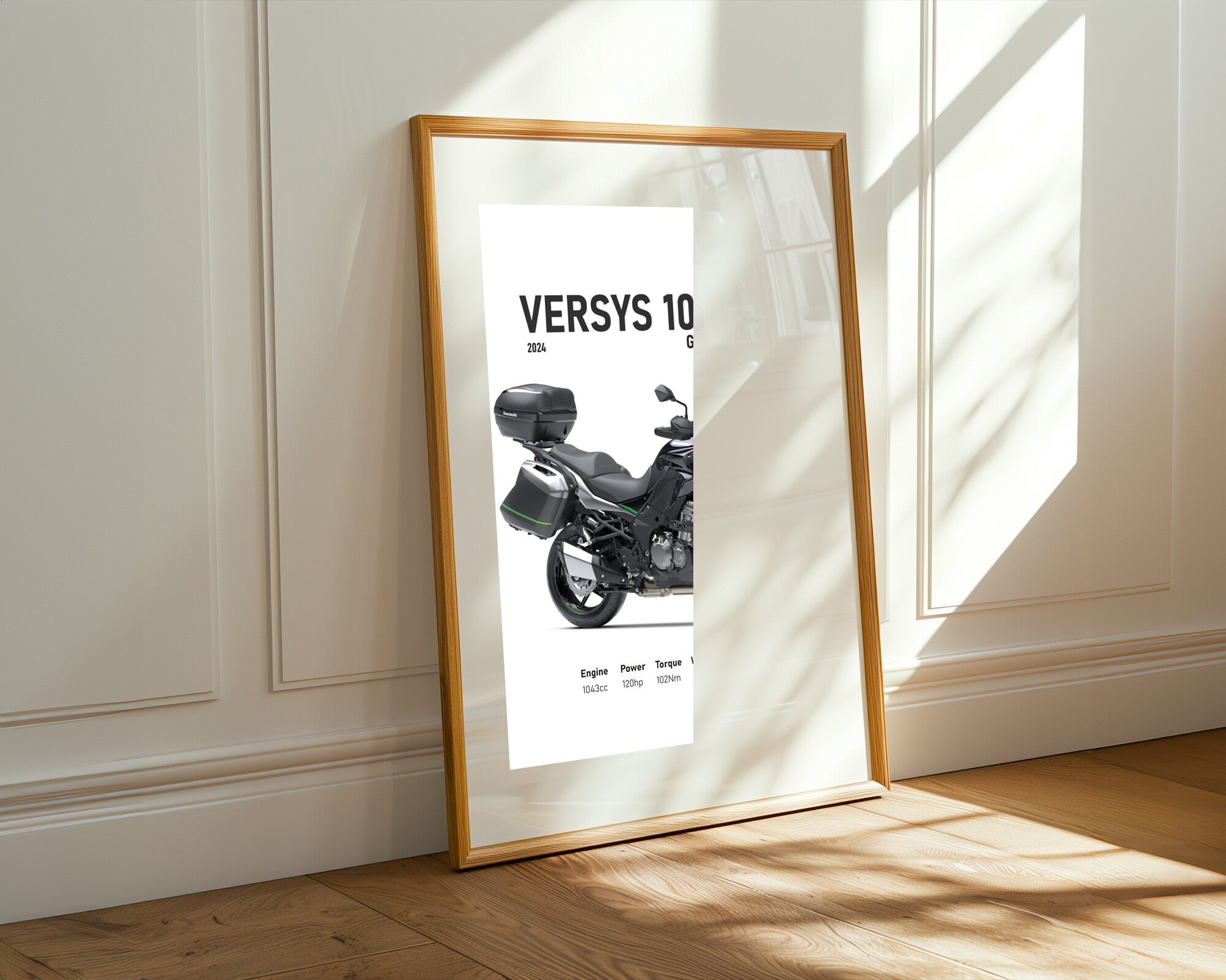 Versys 1000 S Gran Tourer | Cuadro decorativo de Monkey Canvas