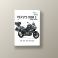 Versys 1000 S Gran Tourer | Cuadro decorativo de Monkey Canvas