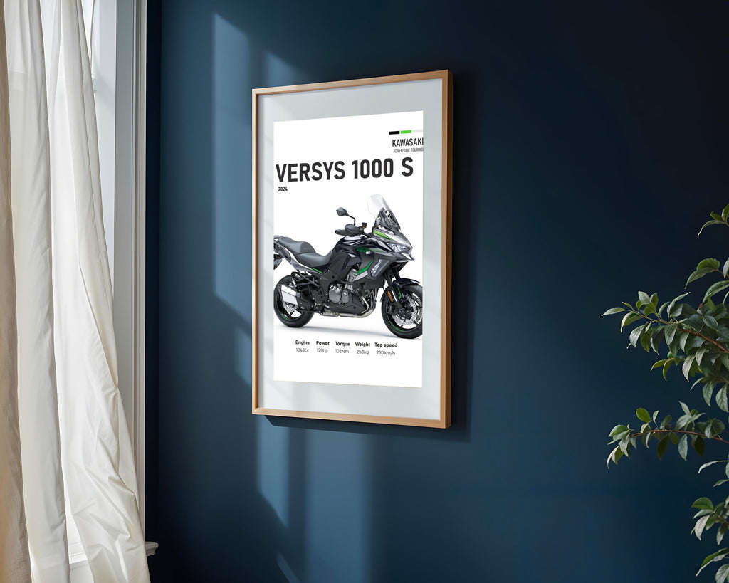 Versys 1000 S Todo Terreno | Cuadro decorativo de Monkey Canvas