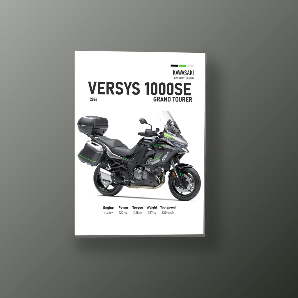 Versys 1000SE Gran Turismo | Cuadro decorativo de Monkey Canvas