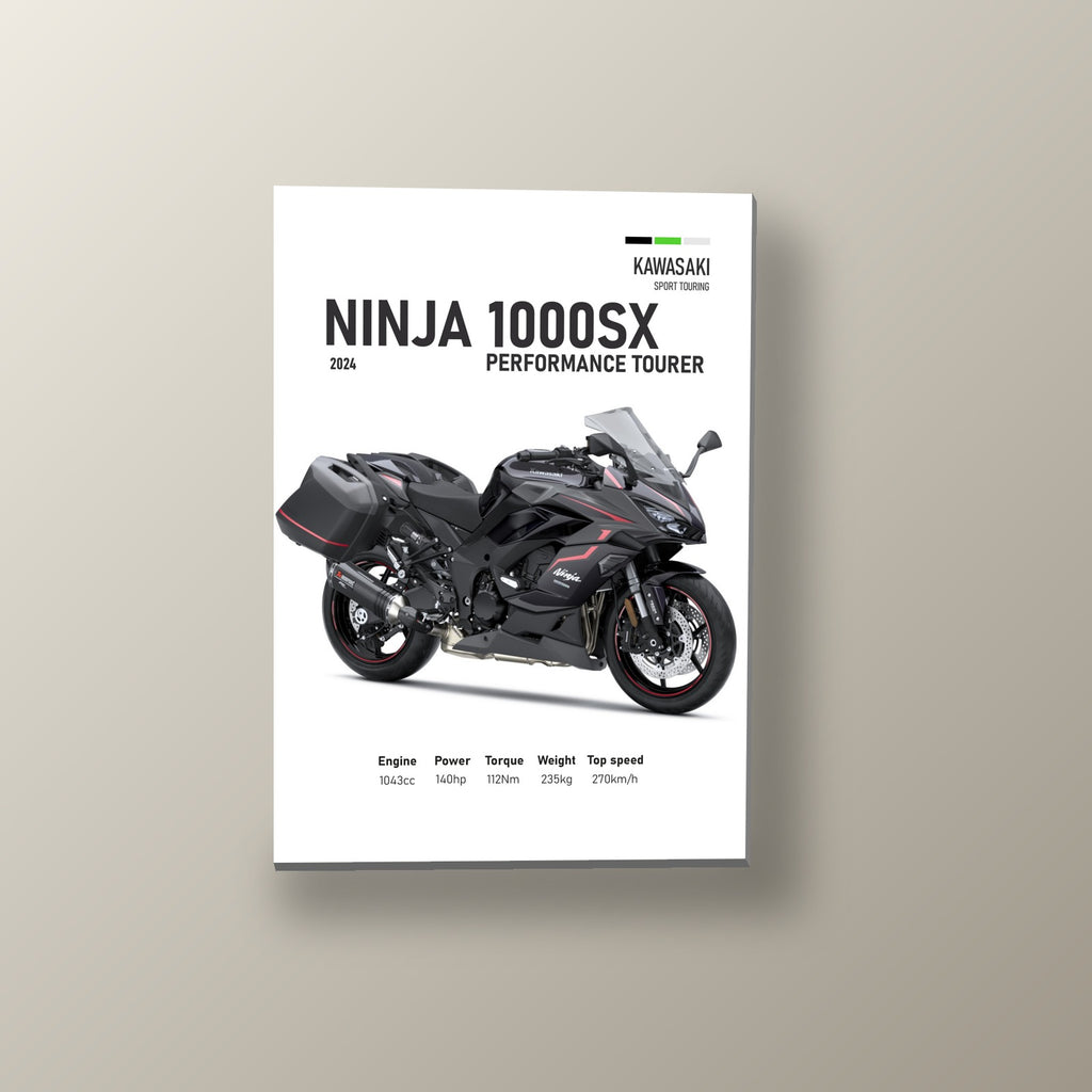 Ninja 1000SX Gran Turismo | Cuadro decorativo de Monkey Canvas