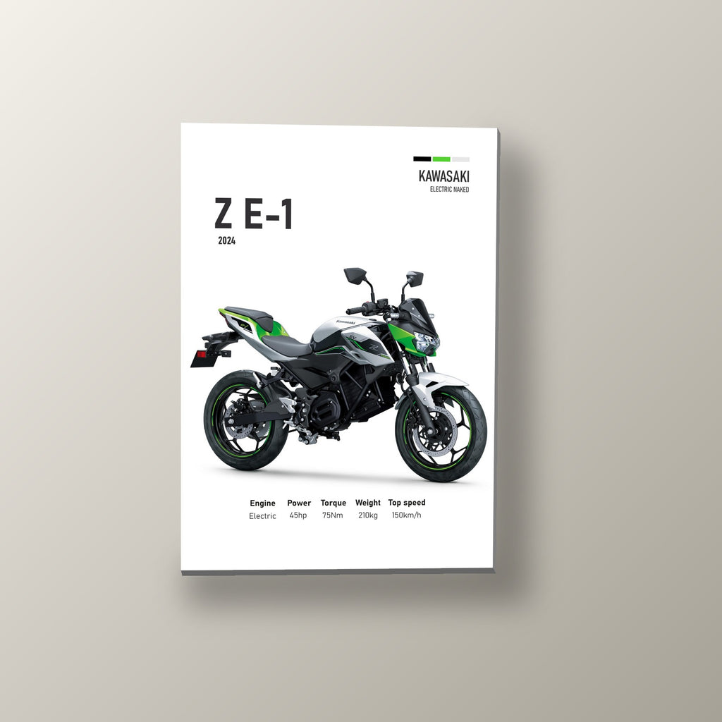 Z E-1 Urbana Blanca | Cuadro decorativo de Monkey Canvas